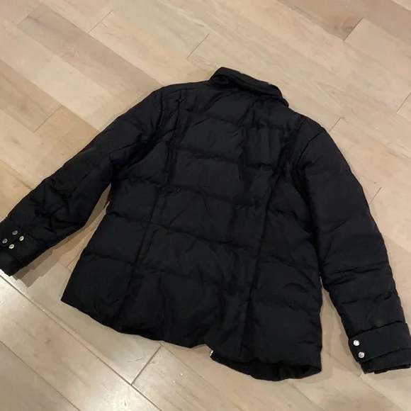 Bogner black down jacket